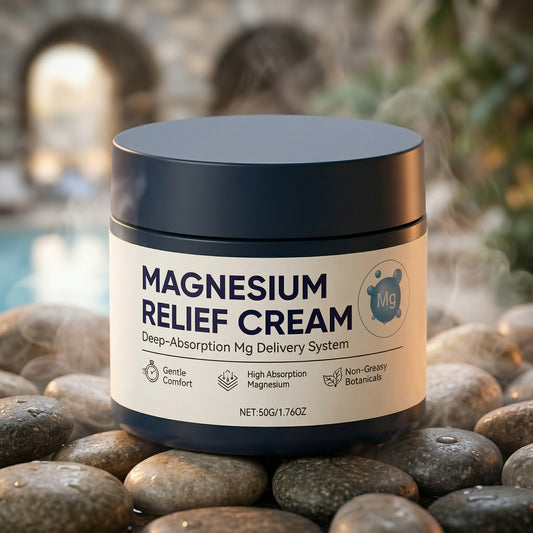 Crema termale al magnesio per massaggi articolari