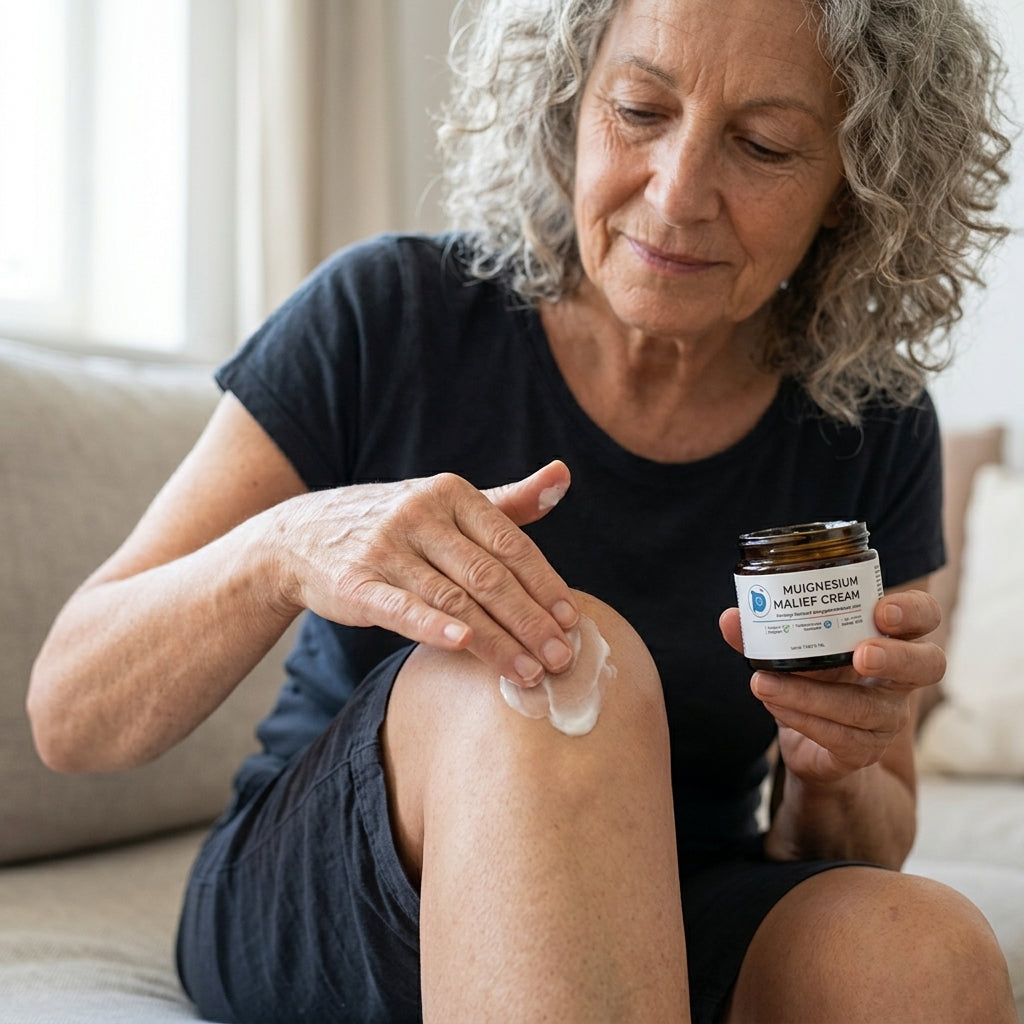 Crema al magnesio per massaggi articolari
