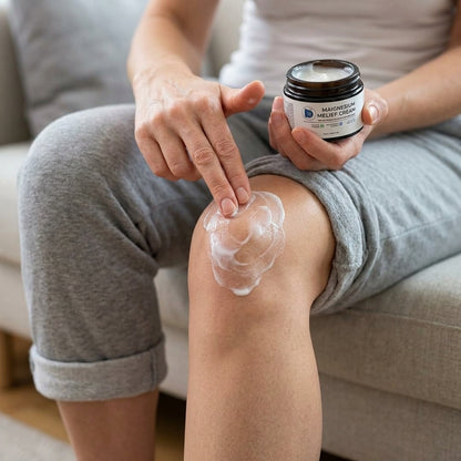 Crema al magnesio per massaggi articolari