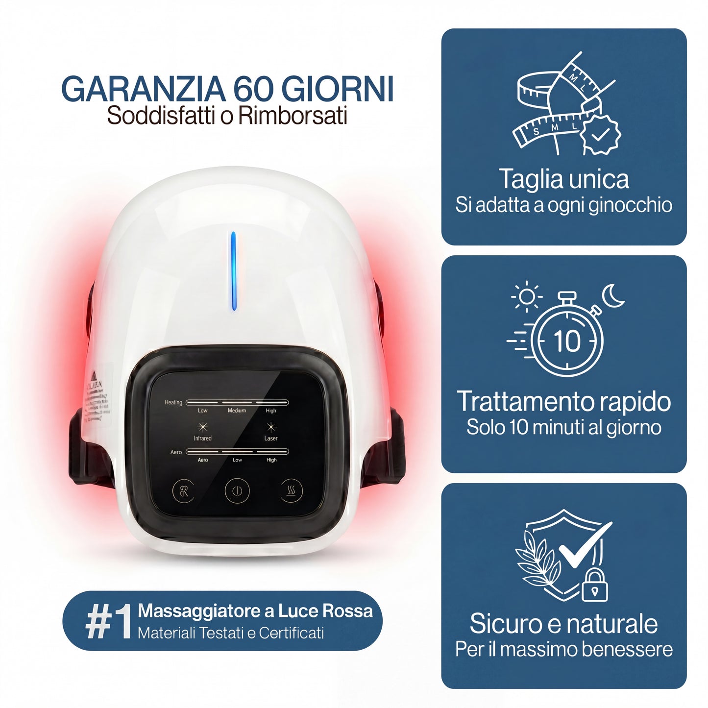 Massaggiatore Termico a Tripla Azione RIVIV™