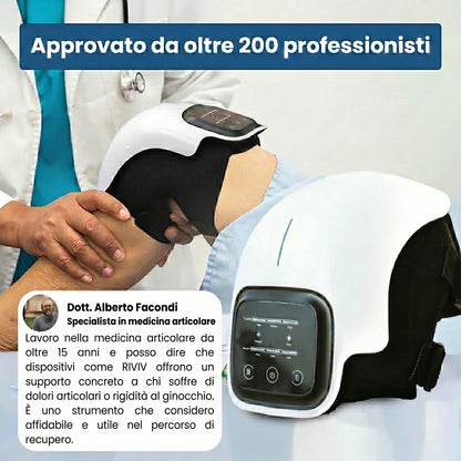 Massaggiatore Termico a Tripla Azione RIVIV™